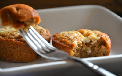 Pumpkin Cream Cheese Swirl Muffins
