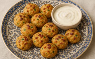 Recipe: Greek Yogurt Chicken Bacon Bites