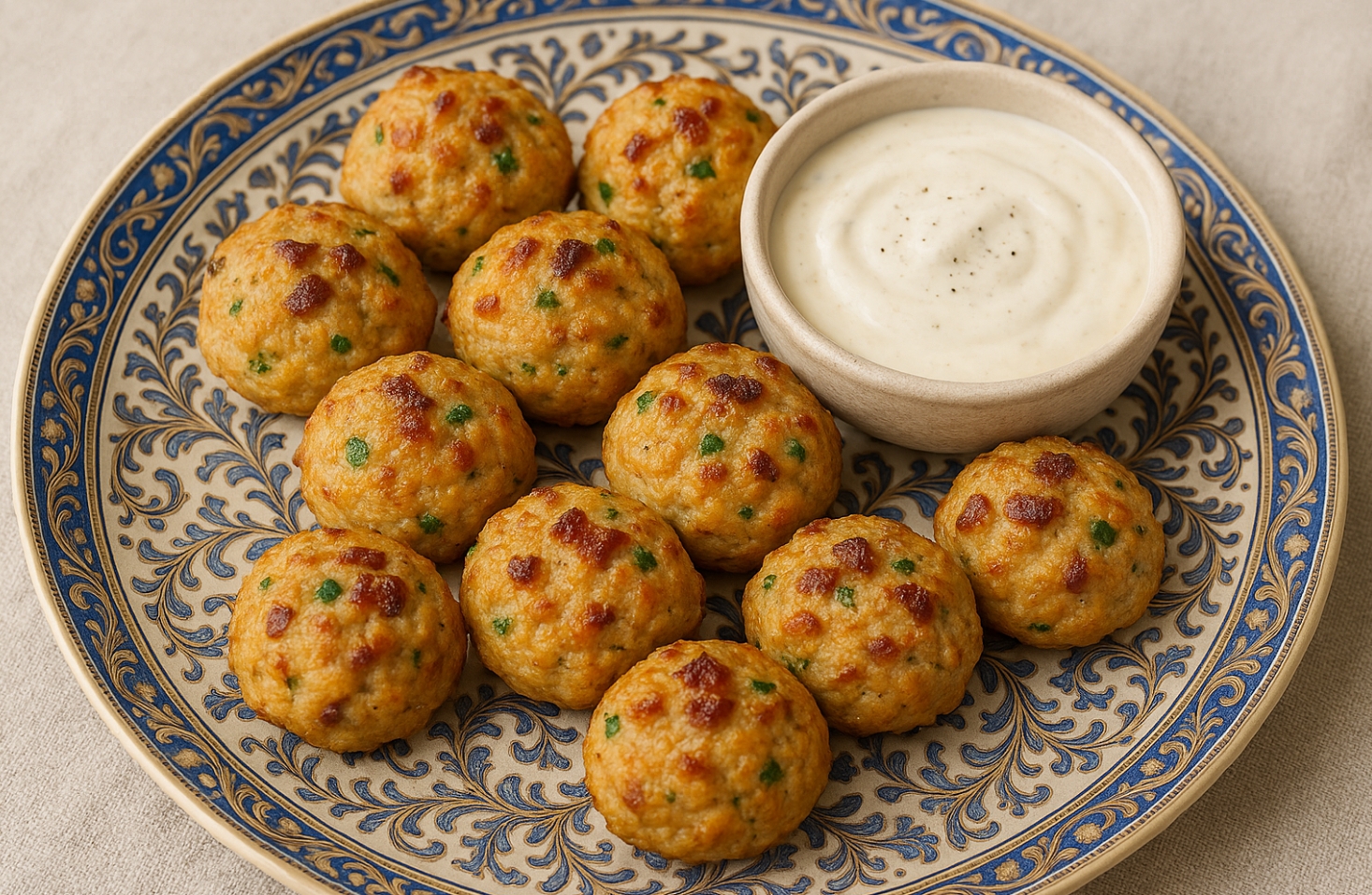 Recipe: Greek Yogurt Chicken Bacon Bites