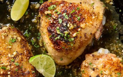 Recipe Alert! Garlic-Lime Chicken Skillet