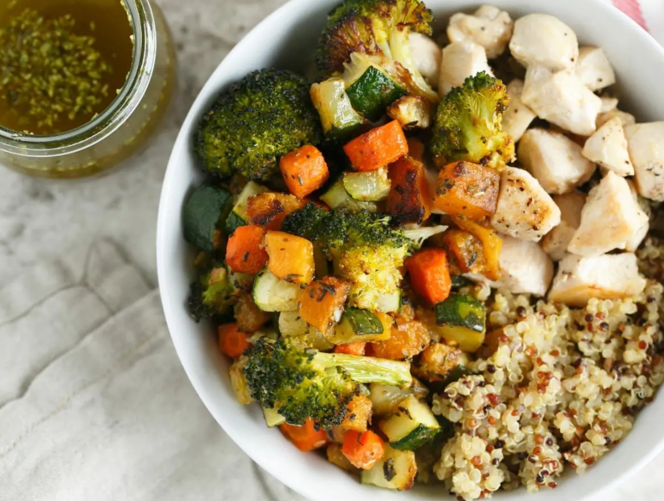 Recipe: Garlic Herb Protein Bowl