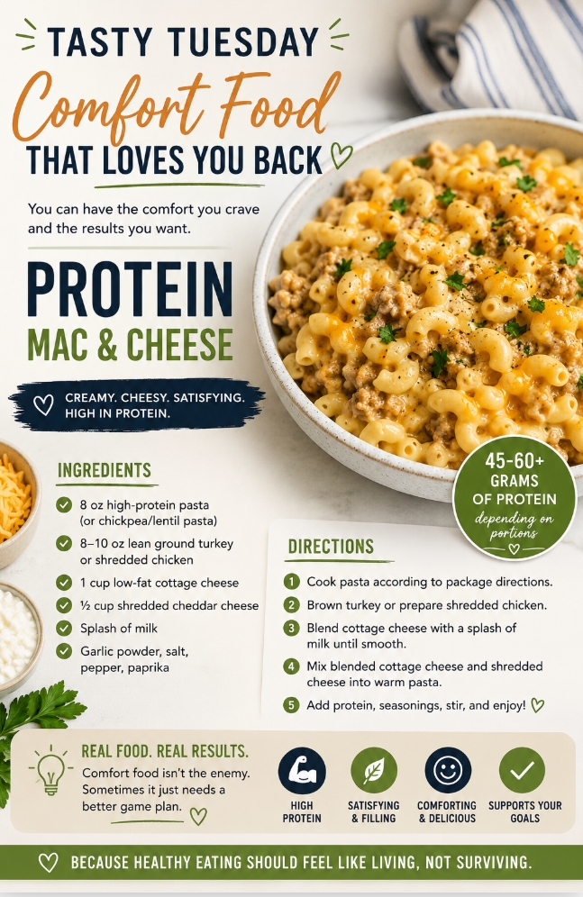Comfort Food… Without the Food Coma