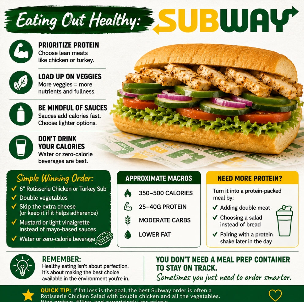 Eating Out Healthy: Subway