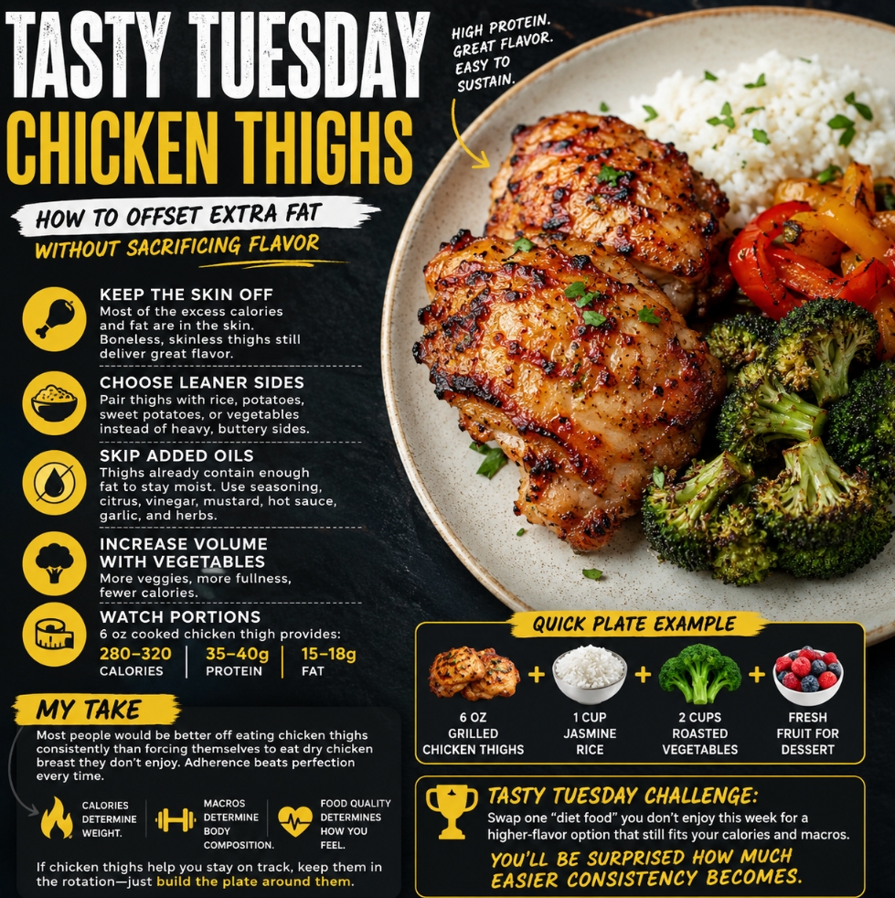 Chicken Thighs without the Guilt