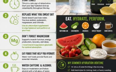 Summer Survival: Hydration Is More Than Just Drinking Water