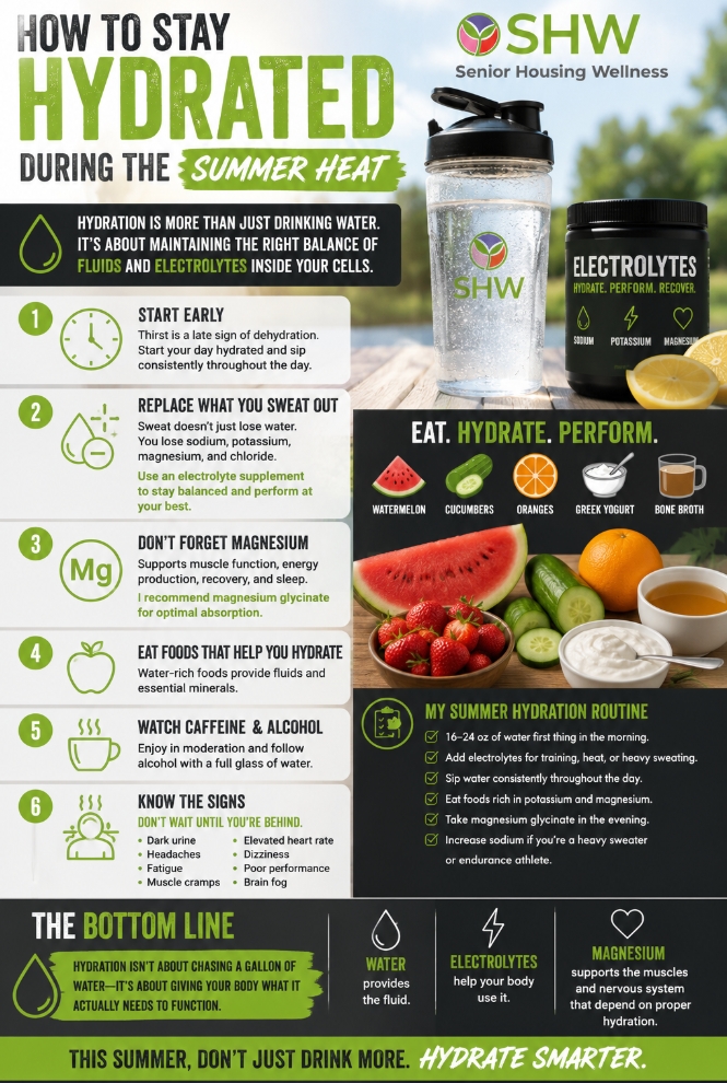 Summer Survival: Hydration Is More Than Just Drinking Water