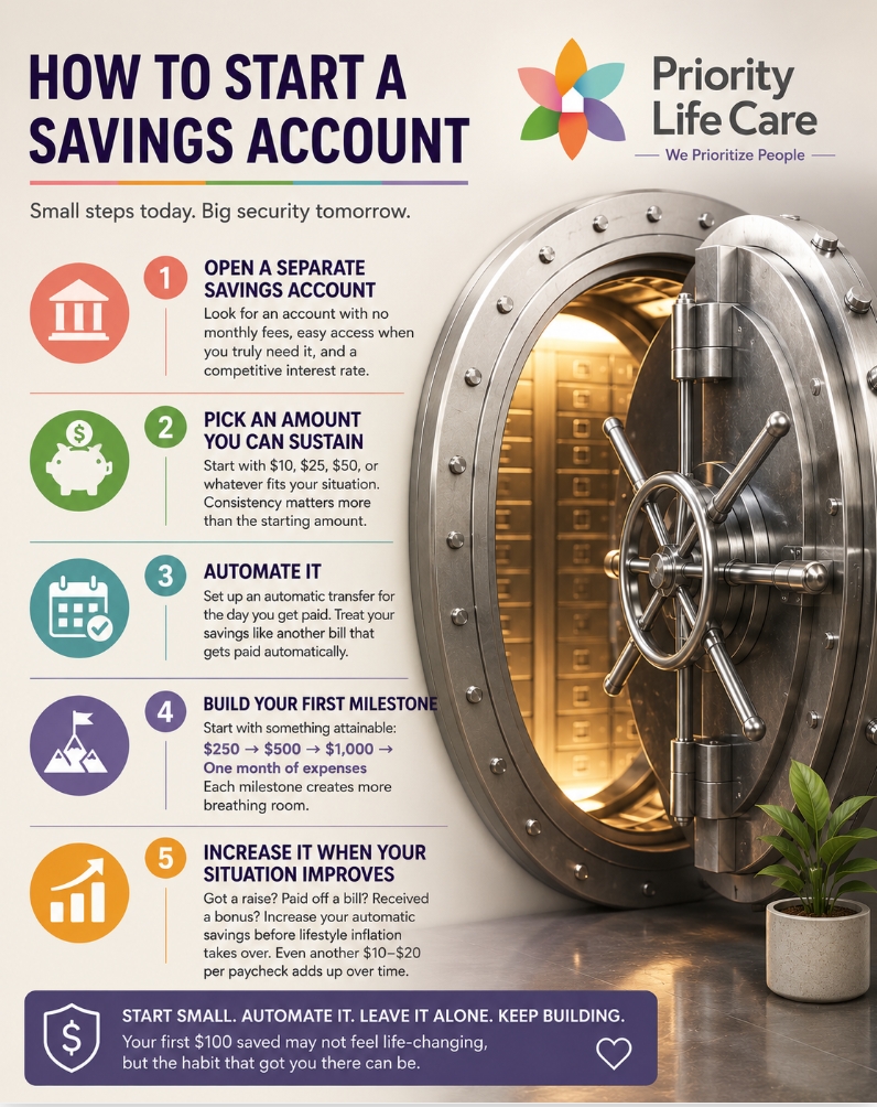 How to Start a Savings Account
