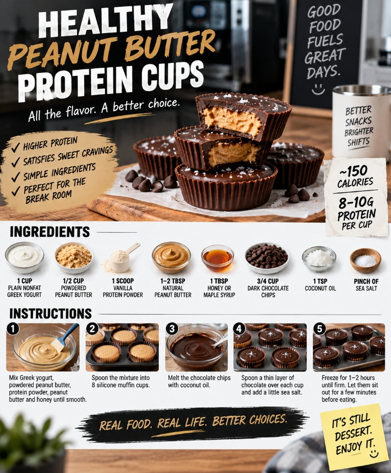 Recipe Alert:  Protein PB Cups