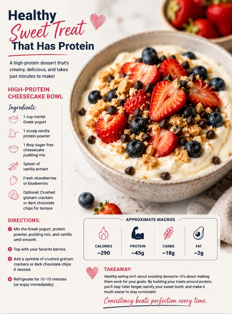 Sweet Treats That Won’t Derail Your Goal
