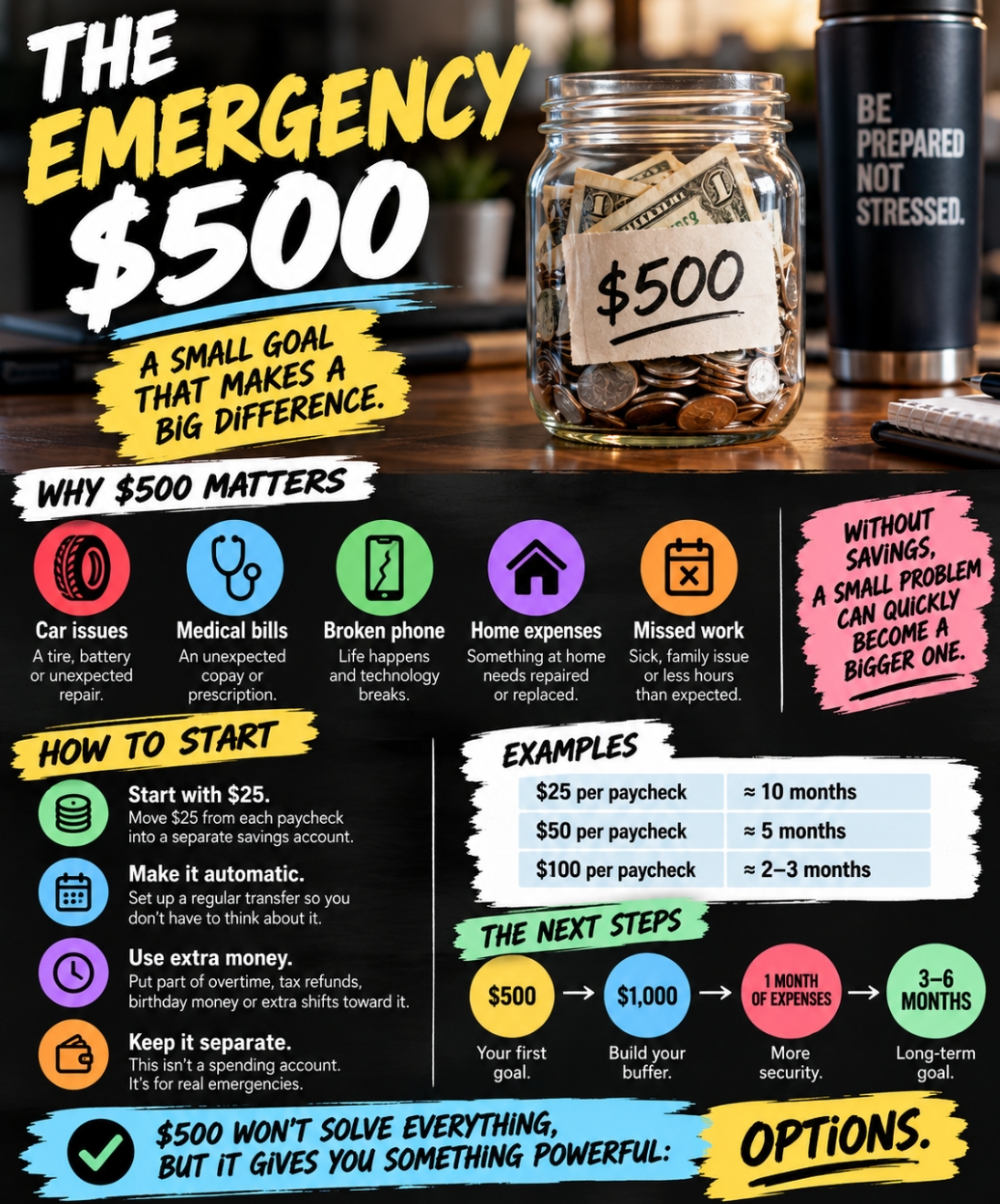 The Emergency $500