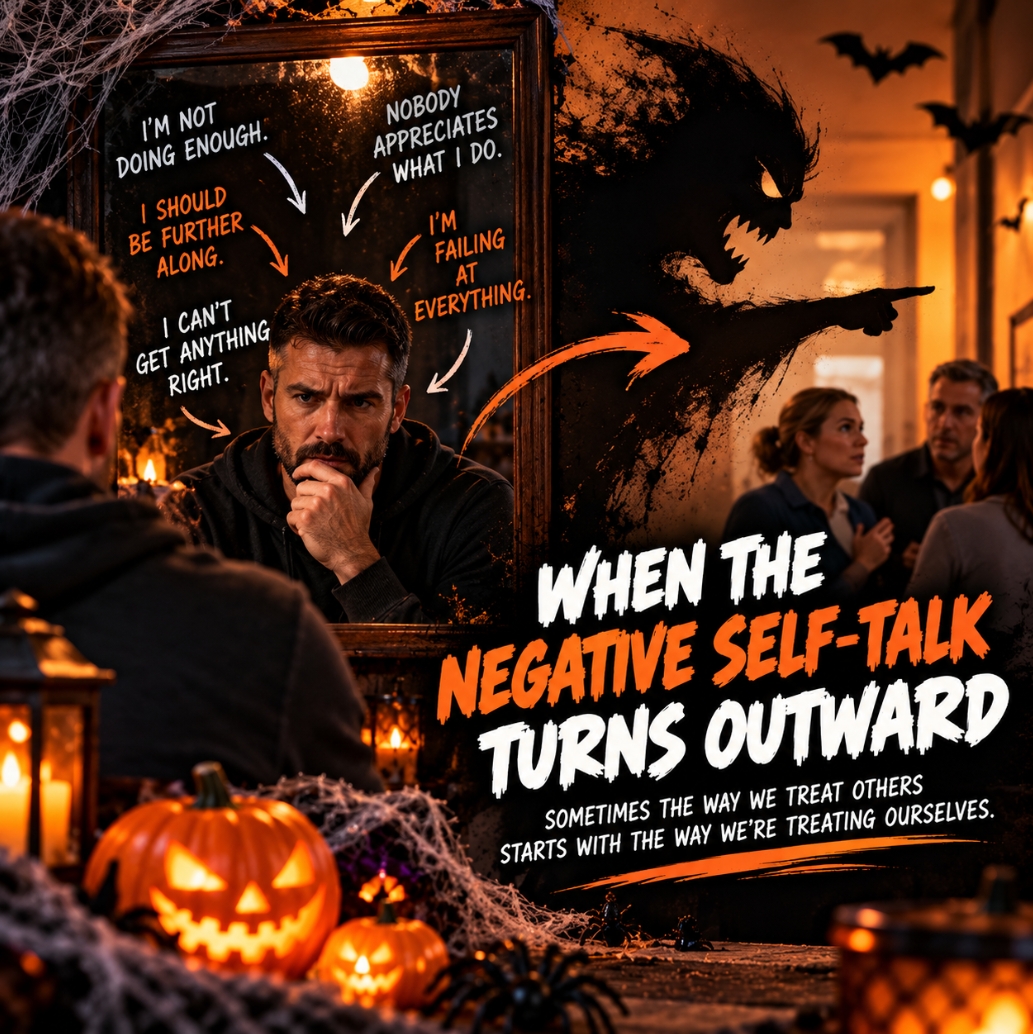 When Negative Self-Talk Turns Outward
